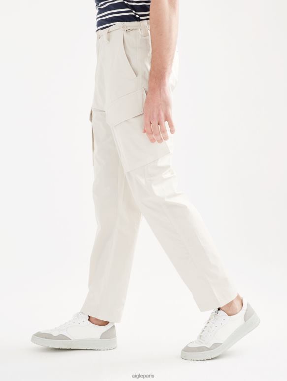 Hommes martre Aigle pantalon cargo en popeline vêtements 2F48612