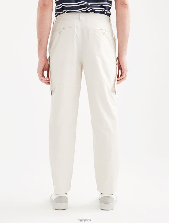 Hommes martre Aigle pantalon cargo en popeline vêtements 2F48612