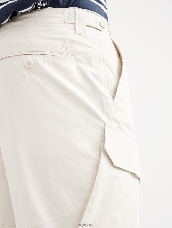 Hommes martre Aigle pantalon cargo en popeline vêtements 2F48612