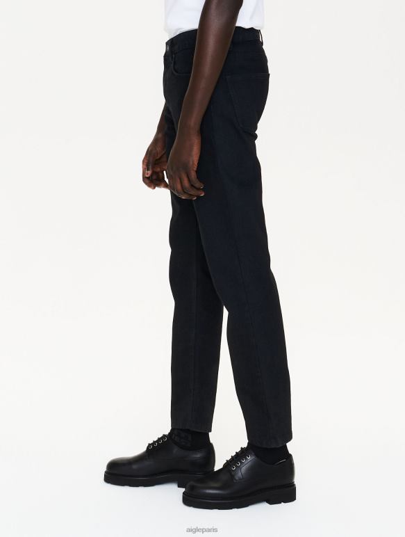 Hommes noir Aigle jean emblématique vêtements 2F48671