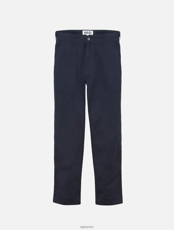 Hommes noir Aigle pantalon en sergé cassé de charpentier vêtements 2F48672
