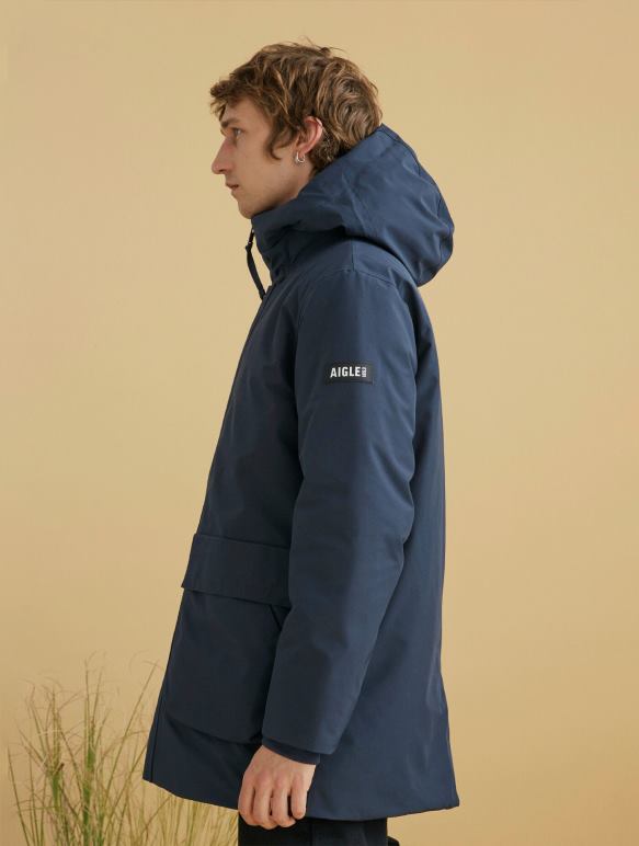 Hommes Empire Aigle parka longue à capuche Dupont Sorona Gore-Tex vêtements 2F486182
