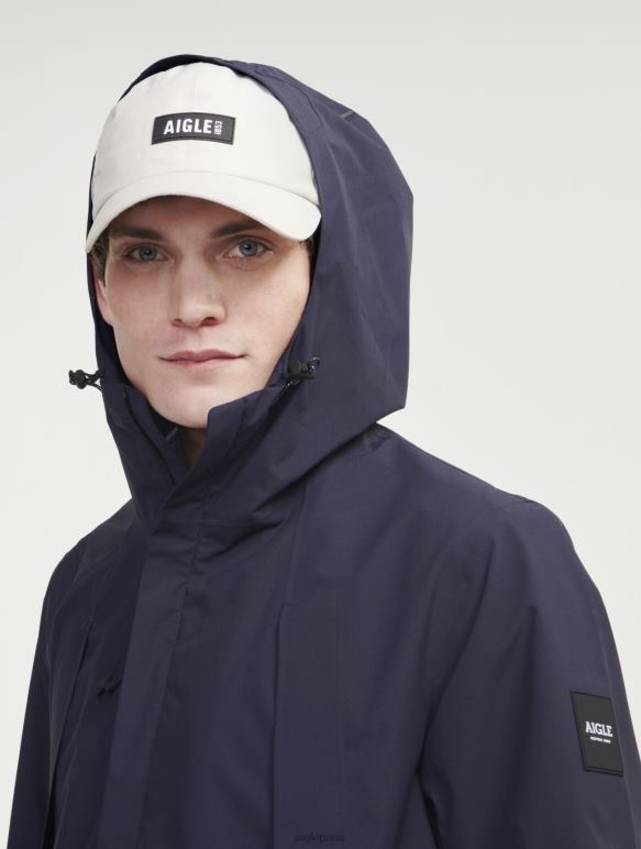 Hommes Marin Aigle parka mi-longue à capuche mtd vêtements 2F486160