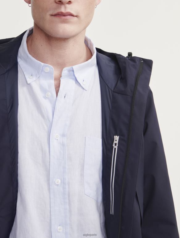 Hommes Marin Aigle parka mi-longue à capuche mtd vêtements 2F486160