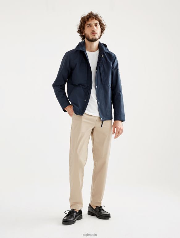 Hommes empire je Aigle parka courte gore-tex capuche amovible vêtements 2F486201