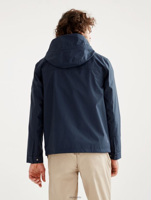 Hommes empire je Aigle parka courte gore-tex capuche amovible vêtements 2F486201