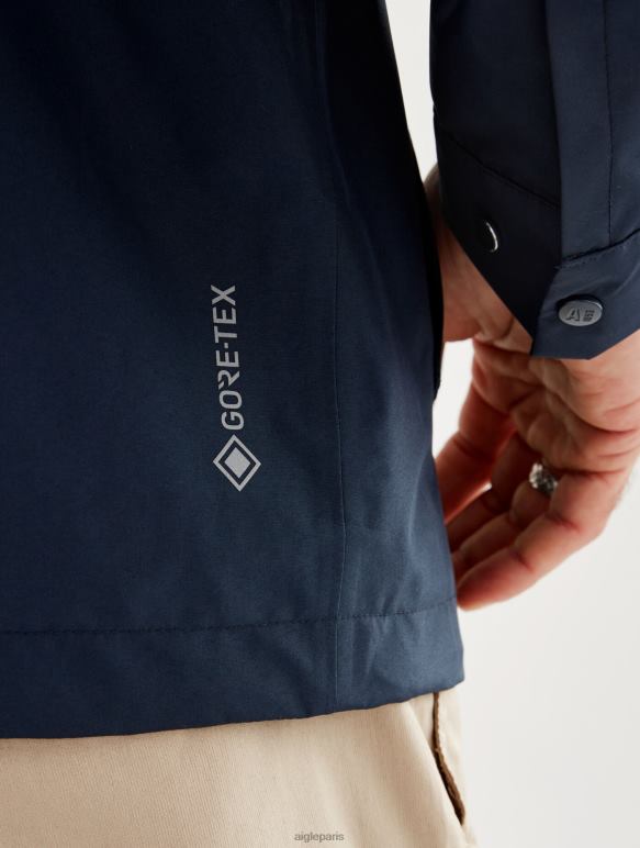 Hommes empire je Aigle parka courte gore-tex capuche amovible vêtements 2F486201