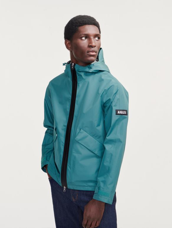 Hommes hydro je Aigle parka longue en goretex vêtements 2F486202