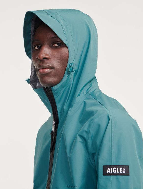 Hommes hydro je Aigle parka longue en goretex vêtements 2F486202