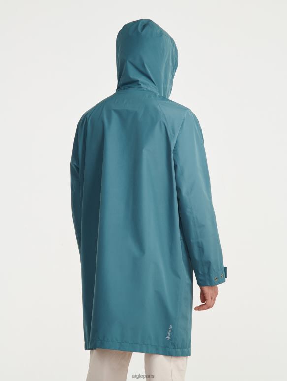 Hommes hydroélectrique Aigle parka longue à double capuche en gore-tex paclite vêtements 2F486193