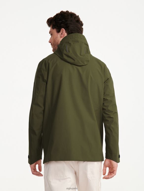 Hommes kaki Aigle parka mi-longue à capuche mtd vêtements 2F486178