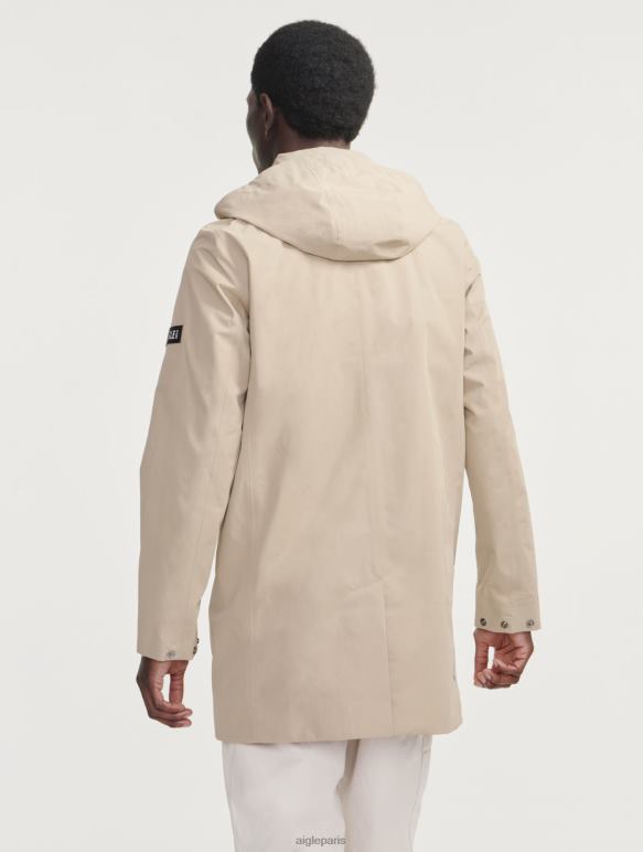 Hommes osier Aigle parka longue à capuche en gore-tex vêtements 2F486203