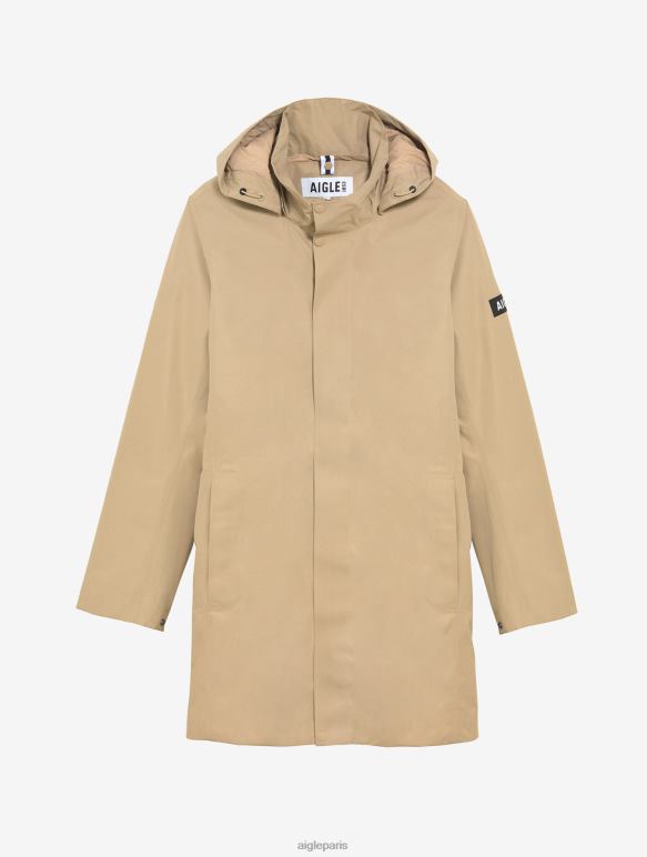 Hommes osier Aigle parka longue à capuche en gore-tex vêtements 2F486203