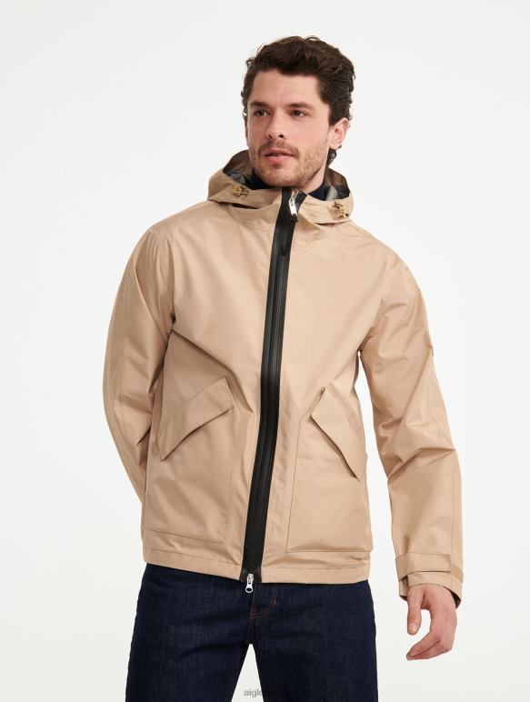 Hommes osier je Aigle parka longue en goretex vêtements 2F486219