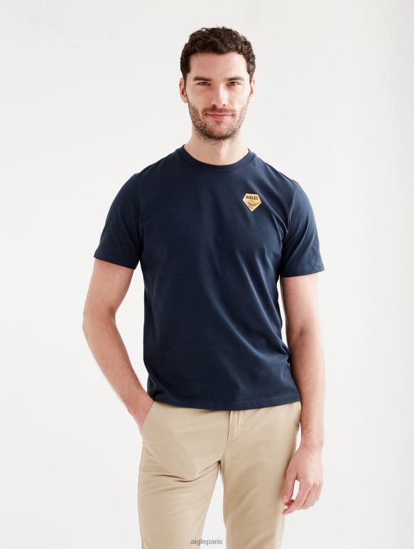 Hommes Empire Aigle t-shirt imprimé à col rond vêtements 2F486133