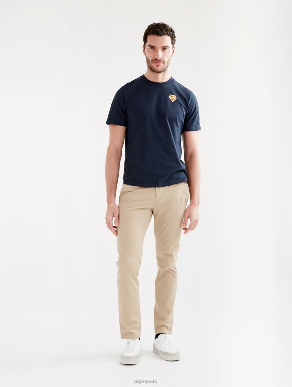 Hommes Empire Aigle t-shirt imprimé à col rond vêtements 2F486133