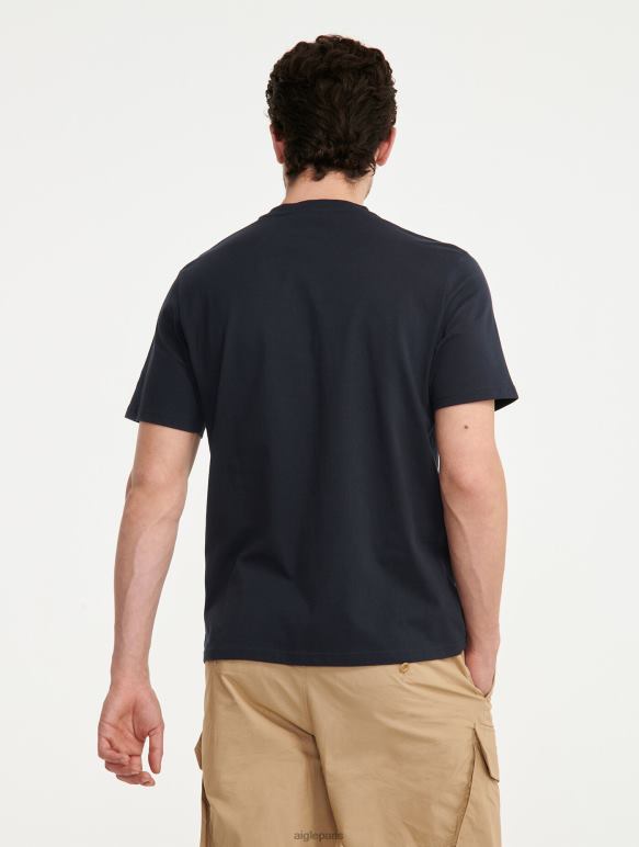 Hommes Empire Aigle t-shirt ras de cou à poche en jersey vêtements 2F486157