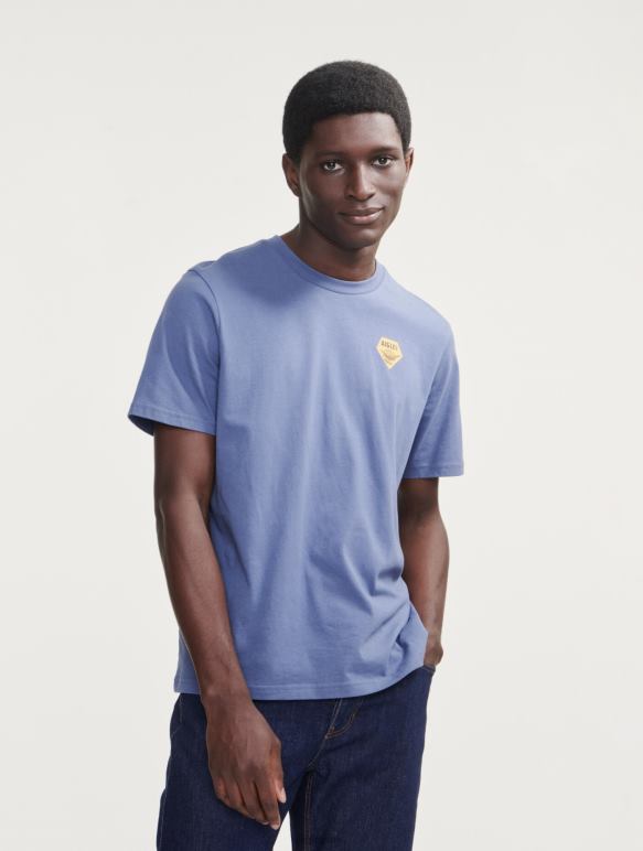 Hommes Marais Aigle t-shirt imprimé à col rond vêtements 2F48651
