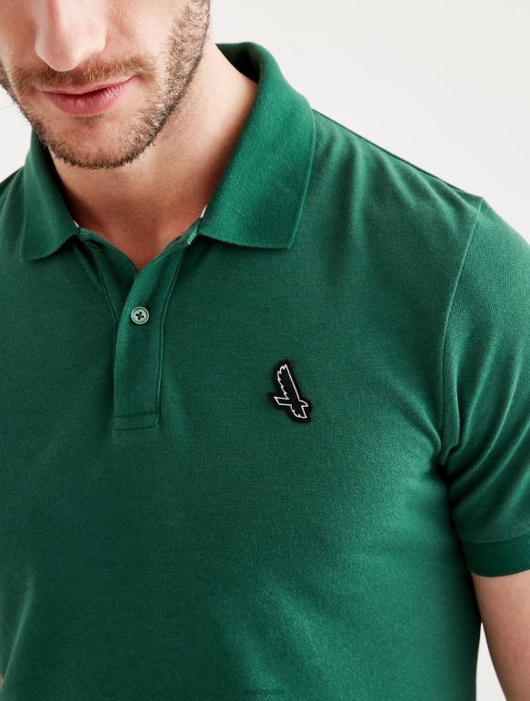 Hommes botanique Aigle polo à manches courtes à séchage rapide vêtements 2F48694