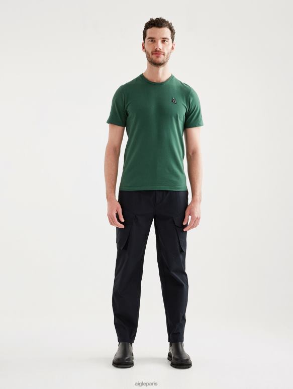 Hommes botanique Aigle t-shirt à col rond vêtements 2F486113