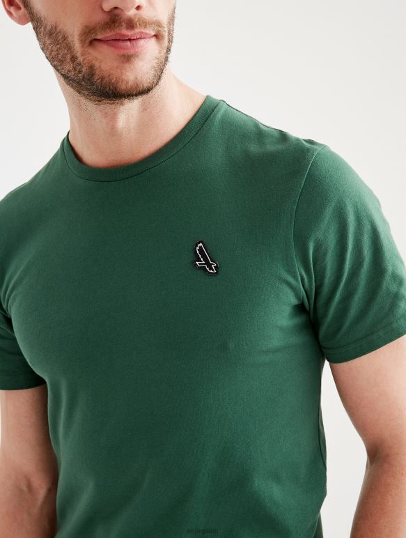 Hommes botanique Aigle t-shirt à col rond vêtements 2F486113