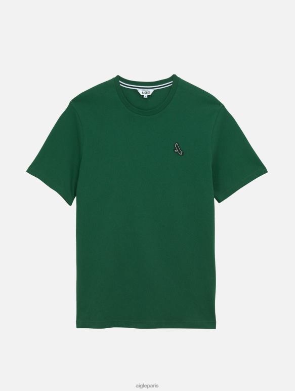 Hommes botanique Aigle t-shirt à col rond vêtements 2F486113