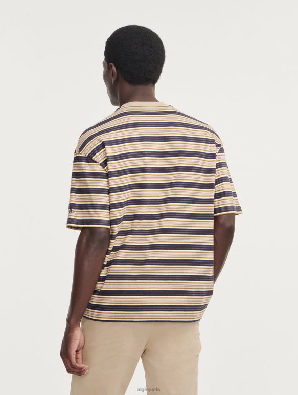 Hommes empire st Aigle t-shirt rayé à col rond vêtements 2F4864