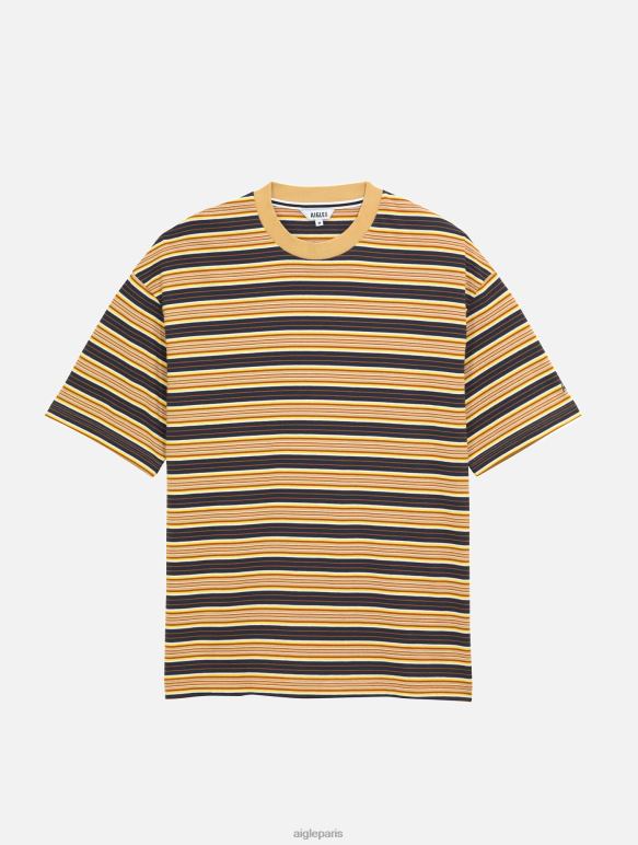 Hommes empire st Aigle t-shirt rayé à col rond vêtements 2F4864