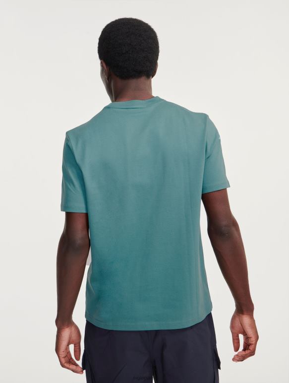 Hommes hydroélectrique Aigle t-shirt imprimé à col rond en pyratex vêtements 2F48670