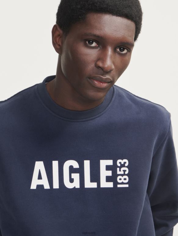 Hommes Empire Aigle sweat-shirt ras du cou imprimé brossé vêtements 2F48626
