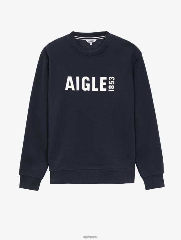 Hommes Empire Aigle sweat-shirt ras du cou imprimé brossé vêtements 2F48626