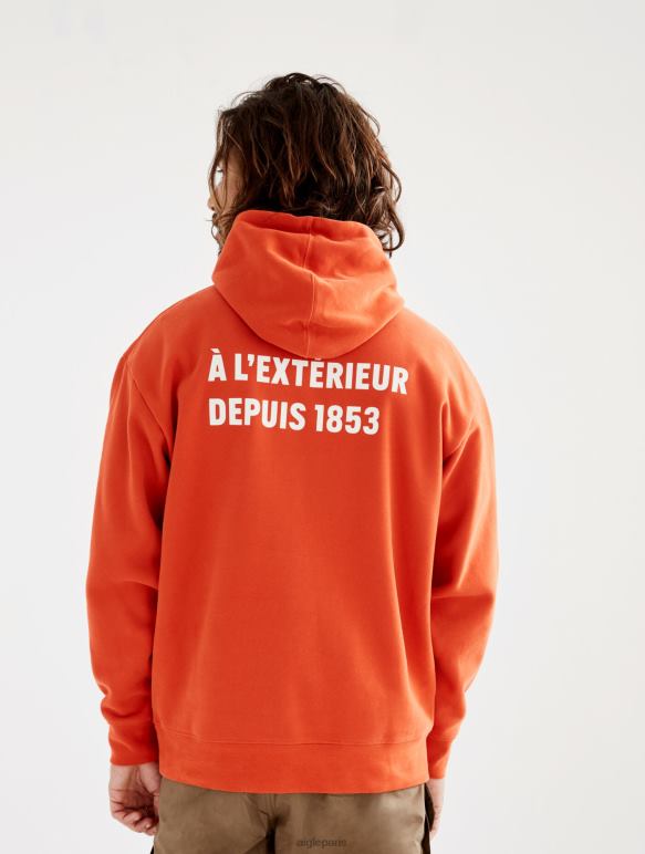 Hommes Harissa Aigle sweat à capuche imprimé vêtements 2F48684