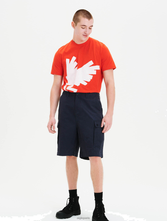 Hommes Empire Aigle short cargo en coton biologique vêtements 2F486125
