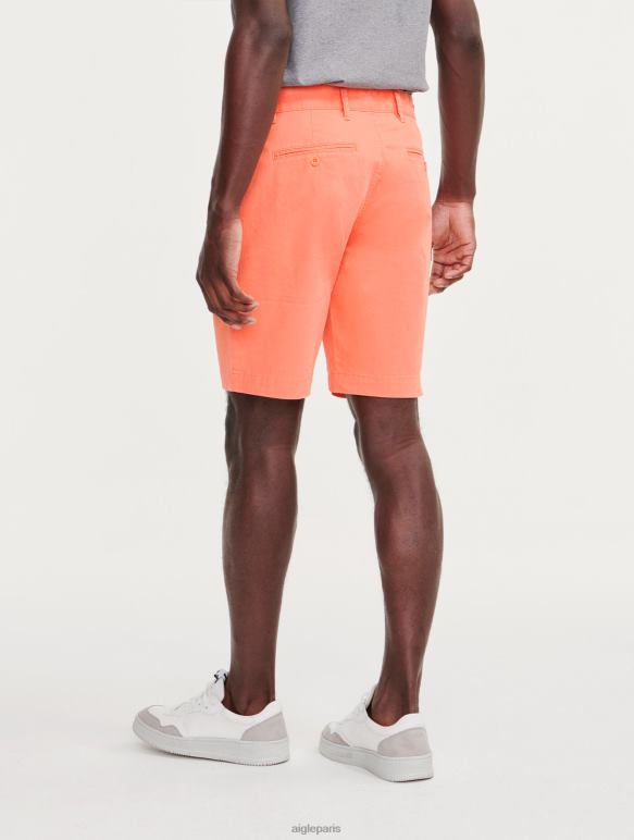 Hommes abricot Aigle short chino vêtements 2F486111
