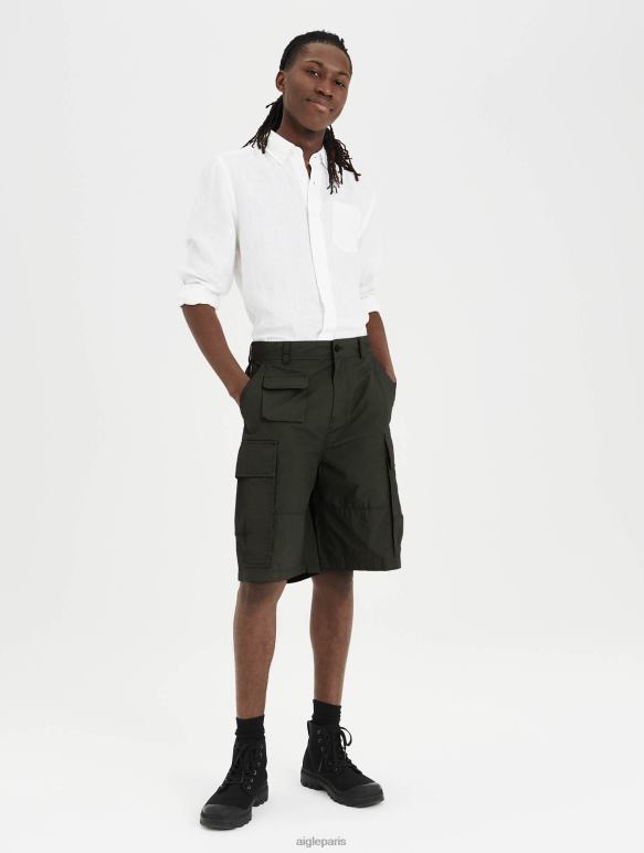 Hommes avocat Aigle short cargo en coton biologique vêtements 2F486155