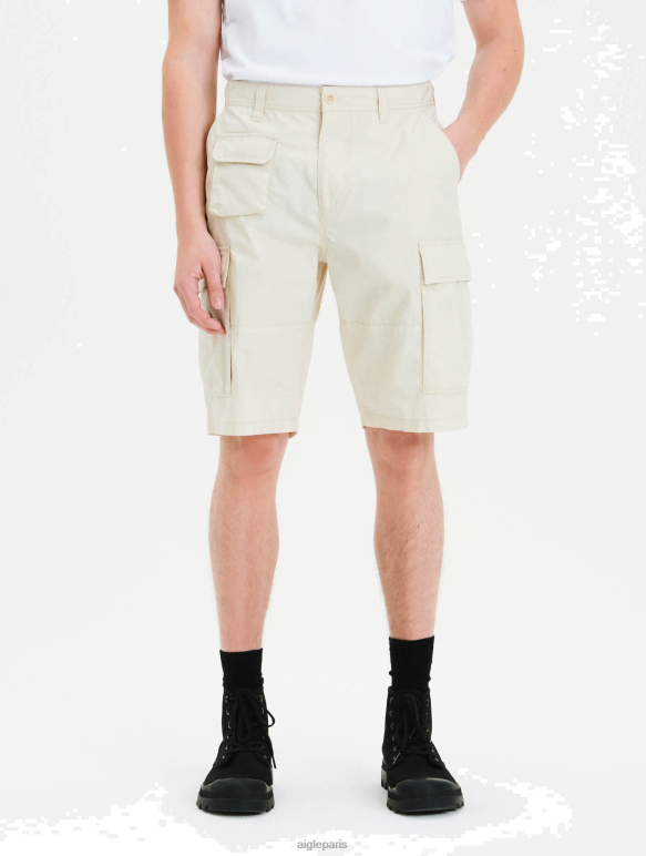 Hommes bisque Aigle short cargo en coton biologique vêtements 2F486108