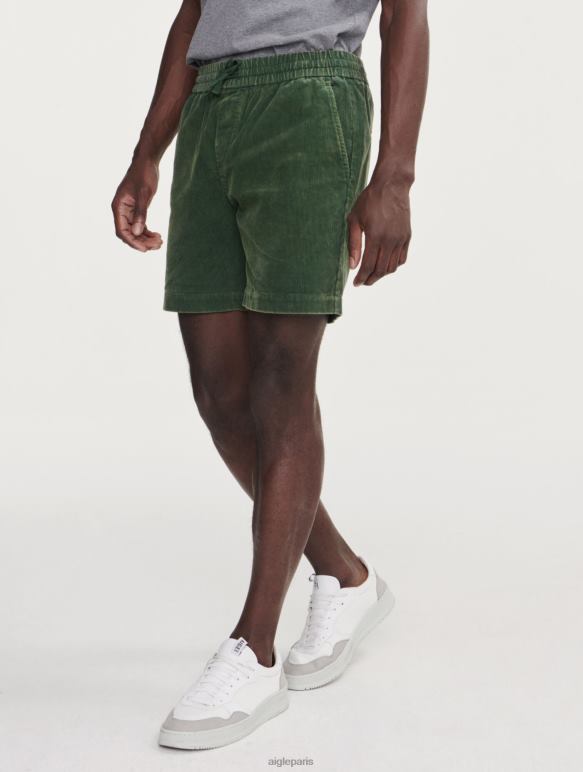 Hommes botanique Aigle short en velours côtelé vêtements 2F486116