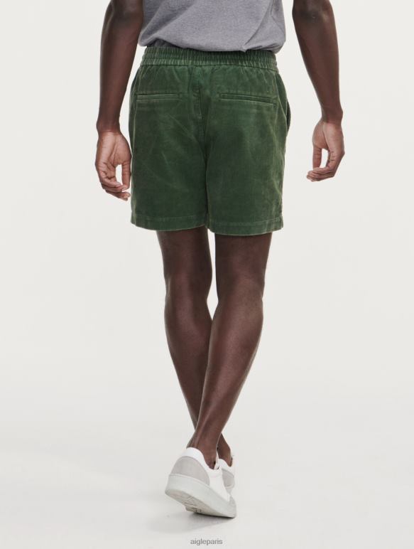 Hommes botanique Aigle short en velours côtelé vêtements 2F486116