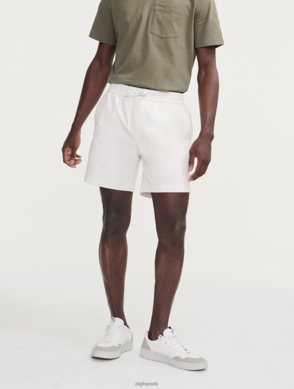 Hommes lait Aigle short en velours côtelé vêtements 2F48611